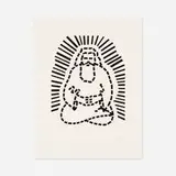 Roy Lichtenstein, Illustration for Passage du Nord-Ouest (from La Nouvelle Chute de l'Amérique portfolio), 1992, etching and aquatint on Velin d'Arches