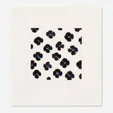 Donald Sultan, Black and Blue, 2007, aquatint in colors