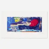 Helen Frankenthaler, Ariel, 1996, etching, aquatint and woodcut in colors on TGL handmade paper