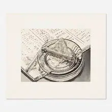 Janet Fish, Sandwich, 1983, etching and aquatint in colors