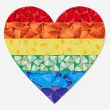 Heart by Damien Hirst, 2020, laminated giclée in colors on aluminium composite, sold Feb 2022