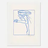 Allen Jones, Untitled (from the Stamped Indelibly portfolio)