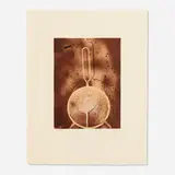Man Ray, Untitled (from the Bonjour Max Ernst portfolio), 1974, lithograph in colors