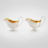 Wilhelm T. Binder, Jugendstil gravy boats, pair