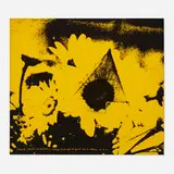 crazy enough by Corita Kent, 1968, screenprint in colors, sold Aug 2024