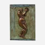 Pierre-Auguste Renoir, Danseuse au tambourin II, patinated bronze