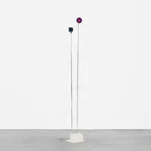 Signal by Takis, 1968, enameled aluminum, chrome-plated steel, acrylic, sold Sep 2015