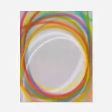 Novo Orbe by Dan Christensen, 1988, acrylic on canvas, sold Sep 2015
