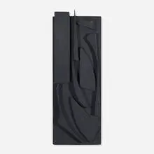 Landscape by Louise Nevelson, 1957, painted wood construction, sold Sep 2015