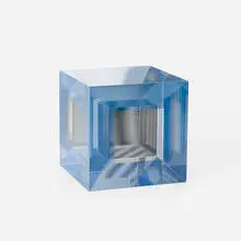 Cubo by Jesús Rafael Soto, 1968, screenprint on Plexiglas, sold Sep 2015