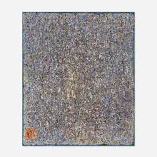 George Chann, Into the Final Solitude, c. 1970, mixed media and oil on canvas