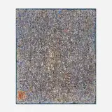 George Chann, Into the Final Solitude, c. 1970, mixed media and oil on canvas