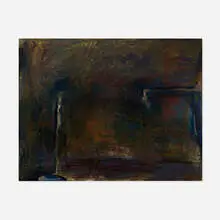 Purple Walker by Tom Lieber, 1986, oil on canvas, sold Sep 2015