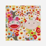 Kaikai Kiki News by Takashi Murakami, 2001, offset lithograph on paper, sold Sep 2015