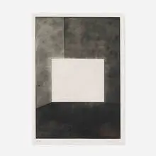 Acro (from First Light series) by James Turrell, 1989-1990, aquatint on paper, sold Sep 2015