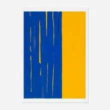 Ohne Titel by Günther Förg, 1993, screenprint on paper, sold Sep 2015