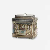 Il Cofanetto by Miguel Berrocal, 1969-1975, silver-plated zamac, sold Sep 2015