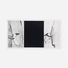 John Baldessari, Large Door, 1986, photogravure and aquatint on BFK Rives paper in original artist's frame