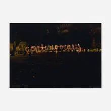 Jason Lazarus, Self Portrait as an Artist (Making Something Contemporary), 2004, archival inkjet print