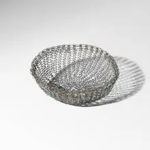 Ruth Asawa, Untitled (S.364 Basket form), 1948-1949, copper wire