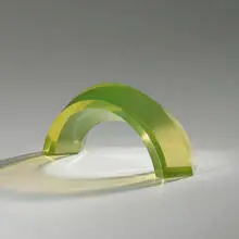 Untitled (Arc) by DeWain Valentine, c. 1967, cast polyester resin, sold Sep 2015