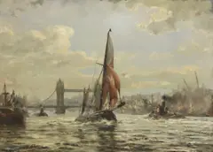 Robin Goodwin, Untitled, oil on canvas board 55 x 76cm .