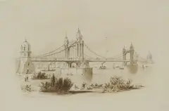 Frederick Napoleon Shepherd, Untitled, pen and ink 11.2 x 16.1cm Exhibited: Michael Bryan.