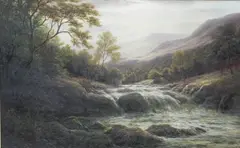 William Mellor, Untitled, oil on canvas