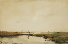 Anton Abraham van Anrooy, Untitled, watercolour 54 x 76cm