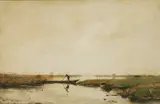 Anton Abraham van Anrooy, Untitled, watercolour 54 x 76cm