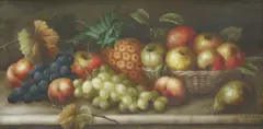Edwin Steele, Untitled, oil on canvas 31 x 62cm