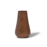 Dirk Van Erp, Vase, hammered copper, with open-box mark on recessed bottom