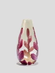 Ercole Barovier, Fiamme Vase, for Barovier & Toso, blown glass with internal decoration and gold powders