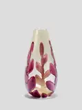 Fiamme Vase by Ercole Barovier, for Barovier & Toso, blown glass with internal decoration and gold powders, sold Aug 2024