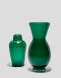 Flavio Poli, Cristallo Pulegoso Induto Vase, for Seguso Vetri d'Arte, blown glass with trapped air bubbles, with paper label 'SEGUSO VETRI D'ARTE MURANO' and engraved '131'