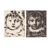 Pablo Picasso, Paloma and Claude (Mourlot 186, Bloch 664)