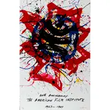 Sam Francis, A Red Star (Lembark P.7), 1987, Screenprint in colors on PTI #120 Waterleaf paper