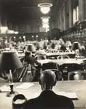 Jerry Cooke, The Rose Main Reading Room at the New York Public Library, 1960, Gelatin silver print