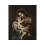 Manière de Bartolomé Esteban Murillo, Vierge à l'Enfant, oil on canvas