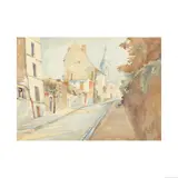 Ecole française, Rue animée