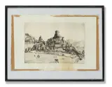 Job Nixon, Subiaco, Drypoint, 1926, on J Whatman handmade paper wove