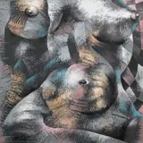Wisdom, Bodyscape IV, acrylic on canvas