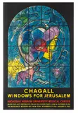 Marc Chagall, La Tribu de Benjamin (Sorlier Posters 89), Lithographic poster in colours, 1961-62, on wove paper, from the unnumbered edition of 2,000 with text
