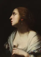 Florentine School, Erato, oil on canvas