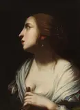 Florentine School, Erato, oil on canvas