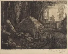 Graham Sutherland O.M., Pecken Wood (Tassi 21), Etching, 1925, on laid paper