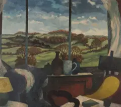 Gerald R. Jarman, Shropshire Landscape, oil on canvas