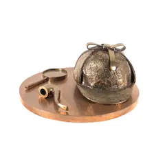 Clive Barker, Elementary, 2017, polished bronze