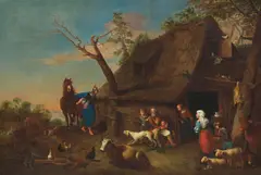 Erminia and the shepherds by Michelangelo Cerquozzi, oil on canvas, offered Jul 2024