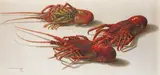 Vladimir Tretchikoff, Crayfish, oil on canvas